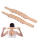 2 Pieces Scraping Stick 20 Massage Points Wooden Gua Sha Scraping Massage Tool for Beauty Salon Home