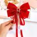 Mobestech Hair Bow Bowknot Hair Clip Big Bowknot Hairpins Bow Hair Barrette Hair Bows Clip for Women Girls Hair Styling for Christmas New Year Party - Buy Online on GoSupps.com