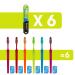 Buy Reach Crystal Clean Toothbrush - Soft Bristles Pack of 6 | International Shipping Available - Buy Online on GoSupps.com