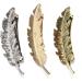 Hair Clips Korea Fashion Metal Feather Hairpin Hair Clips Hairpins Hairwear Accessories Women Jewelry Blue Hair Clips (Size : Antique Bronze Plated) - Buy Online on GoSupps.com