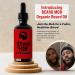 Beard Mob Growth Oil for Men | Thicker Longer Beard & Faster Growth | Paraben-Free All Skin Types | 2 Oz (Red - Buy Online on GoSupps.com