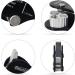 NewDoar Rope Grab Ascender Riser Adjuster Fits Rope for Rocking Climbing Protection Rescue Black - Buy Online on GoSupps.com