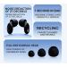 Buy Ear Plugs for Sleeping - Noise Cancelling 30db Silicone Earplugs for Travel Focus & Work - 4 Sizes Available - Black - Buy Online on GoSupps.com