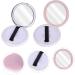 AUTSUPPL 2pcs Dispensing Empty Toner Makeup Triangle Puff Travel Face Powder Case Makeup Jar Glass - Buy Online on GoSupps.com