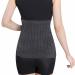 Thermal Cashmere Waist Warmer Belt for Adults - Rheumatic Back Pain Support & Kidney Binder | Winter Warm Abdominal Wrap (Size M: Waistline 30-36 Grey - Buy Online on GoSupps.com