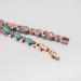 YINOX Ladies Magnetic Bracelet for Women - Turquoise Blue Semi-Precious Gemstone Copper Jewelry - Buy Online on GoSupps.com