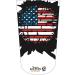 American Flag Circular Broken Wall Amputee Stump Sock - Heal with Appeal V1 3Ply Black - Buy Online on GoSupps.com