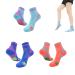 JiAggo HIGHERSOCKS 2023 Far Infrared Schorl Titanium Ion Heightening Booster Socks Tourmaline Slimming Health Sock 3pair-b Medium