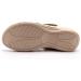 LTLGHY Women Orthotic Sandals | Arch Support Plantar Fasciitis Beach Flip Flops | Brown PU Leather Outdoor Sandal - Size 40 - Buy Online on GoSupps.com