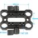 CAMVATE 15mm Rod Offset Raiser Clamp for Shoulder Rig Railblock System (Black Thumbscrew) - 1690 - Buy Online on GoSupps.com