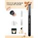 EIGSHOW Kabuki Concealer Brush - Vegan Soft Synthetic Bristles for Perfect Concealing Blending & Buffing | Medium E872 - Buy Online on GoSupps.com