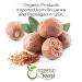 Organic Way Ground Nutmeg Cut & Sifted (Myristica fragrans) - Digestive Support | Organic, Kosher, Non-GMO | Gluten-Free | USDA Certified | Sri Lankan Origin (1/4 lb) - Buy Online on GoSupps.com