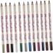 WOONEKY 24 Pcs Eyeliner Pen Eyeliner Stick Brown Eyeshadow Pencil Eyeshadow Colored Eyeliner Blue Eyeliner - Buy Online on GoSupps.com
