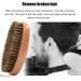 Pocket Beard Brush with Pure Boar Bristles for Healthier Beard - Solid Wood Handle, Firm Bristles for Taming and Softening, Men's Grooming Tool (Brown) - Buy Online on GoSupps.com