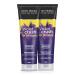 John Frieda Violet Crush Intense Purple Shampoo for Brass Repair of Natural Colour-Treated and Bleached Blonde Hair | Neutralizes Brassiness and Yellow tones | Cool tone blonde | Intense Purple Pigments (Pack of 2) 250 ml (Pack of 2) Intense Duo