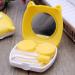 EXCEART 2pcs Cartoon Lens Case - Cute Yellow Contact Lens Storage Cases for Easy Travel and Organization - Buy Online on GoSupps.com