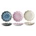 ABOOFAN 3pcs Dipping Dish Ceramic Dipping Bowls Dipping Sauce Bowl Leaf Sauce Dish Side Dish Bowl Serving Dish Vinegar Plate Wasabi Dish Food Sauce Dish Ceramics Mini Tea Bag re-usable