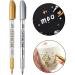 MYARTOOL Gold Metallic Marker Pens - Set of 8 for Artist Illustration, Crafts & Scrapbooking - Buy Online on GoSupps.com