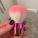 ANGNYA Soft Kabuki Nail Dust Brush for Acrylic Nails - Pink White Hair with Gradient Handle - Buy Online on GoSupps.com