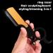 Leryveo Cut-Throat Razor - Rust-Free Edge for Shaving | Premium Beard Care Accessories for Travel Camping Home & Salon Black Gold - Buy Online on GoSupps.com