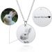 Buy Memediy Personalized Dog Cat Pet Necklace - Engraved Portrait Photo Name Stainless Steel Pendant - Unique Pet Memory Gift for Men & Women - 3 Round Slices Silver - Buy Online on GoSupps.com