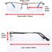 Lanlang Blue Light Filter Glasses for Men & Women - Anti-Eyestrain Metal Round Frame - 0 Diopters LL-011-C1 - Buy Online on GoSupps.com