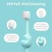 cosmama Kids Toothbrush: Fun Hippo-Shaped Soft Bristles Manual Toothbrush for Ages 2-6 - Blue | 360 Degree Cleaning, Perfect Gift for Kids - Buy Online on GoSupps.com