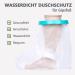 Waterproof Foot Protector for Adults - Reusable Shower Coating for Casts & Bandages | Plaster Protection for Toe Ankle Leg | International Shipping - Buy Online on GoSupps.com
