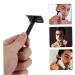 Adjustable Safety Razor for Men - Premium Aluminum Alloy Manual Razor for Beard Grooming | 10.3x4cm Black T-Handle - Buy Online on GoSupps.com