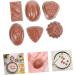 HEMOTON 6pcs Simulation Chocolate Toys for Miniature Food Pretend Play Faux Food Toys Flatback Chocolate Resin Charm Fake Chocolate Model Kid Toy Pvc Artificial Decorations Child - Buy Online on GoSupps.com