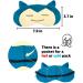 Snorlax Eye Mask & Hibiscus Sleeping Tea Set - Comfort for Restful Sleep | 1 Count - International Shipping Available - Buy Online on GoSupps.com