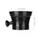 Buy Black Plastic Foam Shaving Bowl for Men | Premium Shaving Soap Cream Dish - International Shipping Available - Buy Online on GoSupps.com
