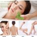 Chyaya Jade Roller & Gua Sha Massage Set - Natural Anti-Aging Facial Tools for Skin Care & Muscle Relaxation (3 Pieces) - Buy Online on GoSupps.com