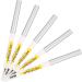 Baluue 10 Pcs White Lying Silkworm Pen White Eye Shadow Cream Eyeshadow Women Cosmetics White Eyeliner Abs - Buy Online on GoSupps.com