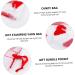 KOMBIUDA 10pcs Christmas Bronzing Gauze Bag Sheer Bags Santa Bags Drawstring Bag Candy Calendar 20 17 4CM Assorted Color 1 - Buy Online on GoSupps.com