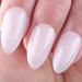 Ozzeal Jelly Gel Nail Polish 15ML Milky White Jelly Neutral Nude Gel Polish Translucent Sheer Spring Summer Nail Polish Gel Soak off UV LED Light for Nail Art DIY Manicure