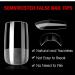 500PC Short Square Nail Tips Set - Full Cover Clear Acrylic Fingernails for Gel Nails - 12 Sizes for Nail Studios & DIY Nail Art - International Shipping Available - Buy Online on GoSupps.com