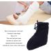 Dark Blue Cast Sock Toe Cover for Men and Women - Soft Fleece Orthosis Splint and Brace - Adjustable Cast Toe Cover for Swollen Feet - Size Small - Buy Online on GoSupps.com