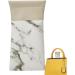 Facynde Water-Repellent Sunglasses Case | Marble PU Leather Squeeze Top Bag for Men & Women - Soft Glasses Case in White - Buy Online on GoSupps.com