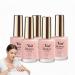 HNYXEQJL Set of 5 nail hardening gels for stronger nails multi-effect nail care serum deep conditioning strengthens makes nails flexible quick-drying gentle nail care for sensitive skin