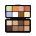 16 Colors Concealer Makeup Palette - Professional Full Coverage Makeup Palette - Contouring Foundation - Correcting and Concealing Blemishes, Redness
