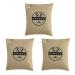 Bamboo coal air purification bags activated carbon smell absorbers fresheners moisture absorbing device for home car etc. (3 pack every 500g) beige 500g each