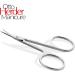 Otto Herder Skin Scissors - Extra Sharp Nail Skin Shears (8.5cm) with Golden Screw | Precision Cutting for Protruding Skin | Fine Curved Edges - 1 Pack - Buy Online on GoSupps.com