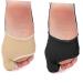 Big Bunion Relief Orthopedic Correctors - 1 Pair Black Isolation Separators & Cover for Bunions, Hammer Toe, and Thumb - Foot Splint for Pain Relief - 9.8x7cm - Buy Online on GoSupps.com
