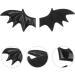 Uonlytech 10Pairs Halloween Bat Hair Clips Devil Wing Hair Barrettes Bat Wings Hair Barrettes for Halloween Parties - Buy Online on GoSupps.com