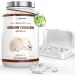 Lions Mane - 1950 mg per day - 240 capsules - extract 30:1 ( 19 500 mg Hericium Erinaceus per capsule) - with pill box - 30% polysaccharides - 5% beta glucan - vegan - high dose