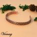 Vicmag Copper Magnetic Bracelet for Women| 99.99% Pure Solid Copper| 6X Ultra Strength Magnets| Adjustable Size| Gift Box Included (Roses) - Buy Online on GoSupps.com