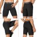 Lixada Men's Performance Sports Baselayer Shorts - Cool Dry Tights for Active Workouts - Large Black & Black Camouflage & Green Camouflage - Buy Online on GoSupps.com