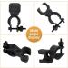 Tophoniex 4 Pack Walking Stick Holders Universal Crutches Stick Bracket Accessories Cane Holder for Drive Rollator Walker Wheelchair Black - Buy Online on GoSupps.com