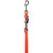 Biothane Dog Leash for Small & Large Dogs | Adjustable Lengths 2m to 5m | Durable & Lightweight | Orange with Silver Hook - Buy Online on GoSupps.com